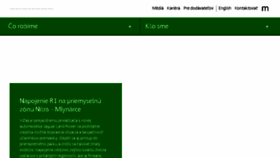 What Skanskatechnologie.sk website looked like in 2018 (5 years ago)