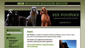 What Ssspoodles.com website looked like in 2018 (5 years ago)