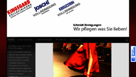 What Schmidt-reinigungen.de website looked like in 2018 (6 years ago)