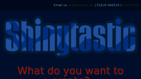 What Shinytastic.com website looked like in 2018 (5 years ago)