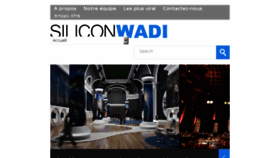 What Siliconwadi.fr website looked like in 2018 (5 years ago)