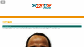 What Seconci-sp.org.br website looked like in 2018 (6 years ago)