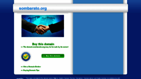 What Sombarato.org website looked like in 2018 (5 years ago)