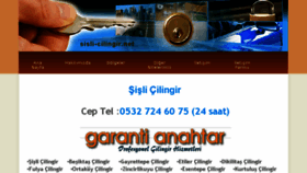 What Sisli-cilingir.net website looked like in 2018 (5 years ago)