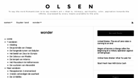 What Suyderland.com website looked like in 2018 (5 years ago)