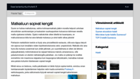 What Saariselantunturihotelli.fi website looked like in 2018 (6 years ago)