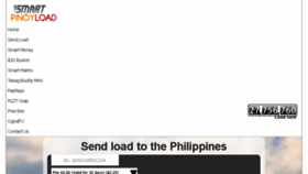 What Smartpinoyload.com website looked like in 2018 (5 years ago)