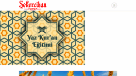 What Sekercihan.org.tr website looked like in 2018 (5 years ago)