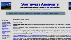 What Southwestairsports.com website looked like in 2018 (5 years ago)