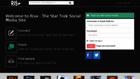 What Startrekrisa.com website looked like in 2018 (5 years ago)