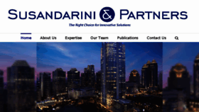 What Susandariniandpartners.com website looked like in 2018 (5 years ago)