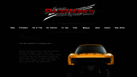 What Stewartsraceworks.com website looked like in 2018 (7 years ago)