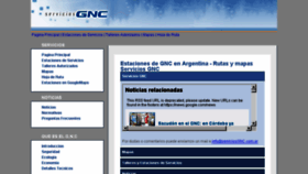 What Serviciosgnc.com.ar website looked like in 2018 (6 years ago)