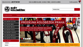 What Svetkolobezek.cz website looked like in 2018 (5 years ago)