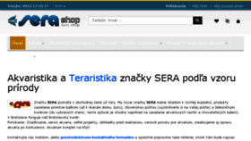 What Serashop.sk website looked like in 2018 (5 years ago)