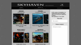 What Skyhaven.ru website looked like in 2018 (5 years ago)