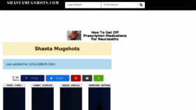 What Shastamugshots.com website looked like in 2018 (5 years ago)