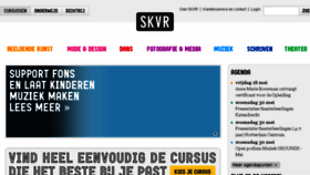 What Skvr.nl website looked like in 2018 (5 years ago)