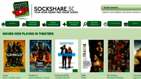What Sockshare.sc website looked like in 2018 (5 years ago)