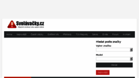 What Svolavacky.cz website looked like in 2018 (5 years ago)