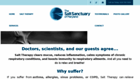 What Saltsanctuarymd.com website looked like in 2018 (5 years ago)