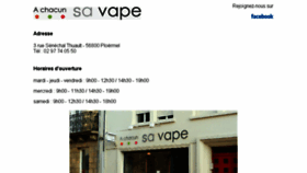 What Sa-vape.com website looked like in 2018 (5 years ago)