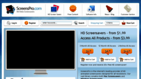 What Screenspro.com website looked like in 2018 (5 years ago)