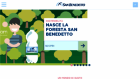 What Sanbenedetto.it website looked like in 2018 (5 years ago)