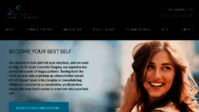 What Stlcosmeticsurgery.com website looked like in 2018 (5 years ago)