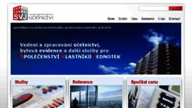 What Svj-ucetnictvi.cz website looked like in 2018 (5 years ago)
