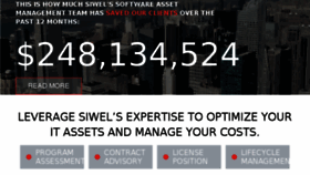 What Siwel.com website looked like in 2018 (5 years ago)