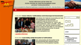 What Sozial-holding.de website looked like in 2018 (5 years ago)