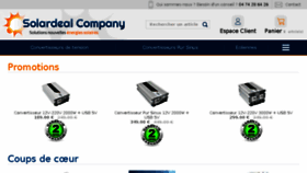 What Solardeal.fr website looked like in 2018 (5 years ago)