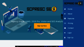 What Sopreso.com website looked like in 2018 (5 years ago)