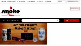 What Smoketokes.ca website looked like in 2018 (7 years ago)