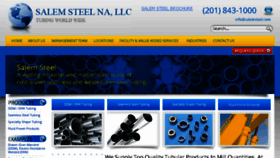 What Salemsteel.com website looked like in 2018 (5 years ago)