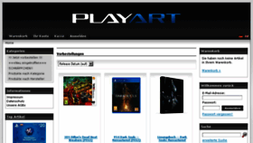 What Shopportal.playart.at website looked like in 2018 (5 years ago)
