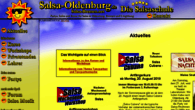 What Salsa-oldenburg.de website looked like in 2018 (5 years ago)