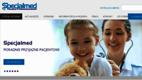 What Specjalmed.pl website looked like in 2018 (5 years ago)
