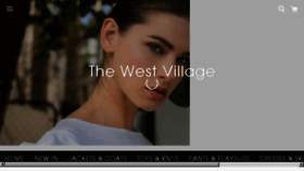 What Shopthewestvillage.com website looked like in 2018 (5 years ago)