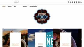 What Saratogafoodfanatic.com website looked like in 2018 (5 years ago)
