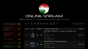 What Streamstat.hu website looked like in 2018 (5 years ago)