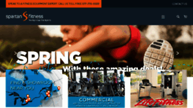 What Spartanfitness.ca website looked like in 2018 (5 years ago)