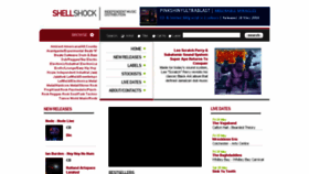 What Shellshock.co.uk website looked like in 2018 (5 years ago)