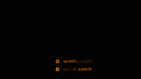 What Semihyurudu.com website looked like in 2018 (5 years ago)