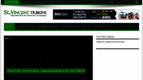 What Stvincenttribune.com website looked like in 2018 (5 years ago)