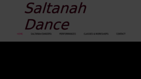 What Saltanahstudios.com website looked like in 2018 (5 years ago)