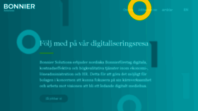 What Sol.bonnier.se website looked like in 2018 (5 years ago)