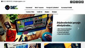 What Smgajans.com website looked like in 2018 (5 years ago)