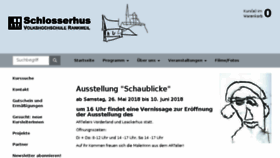 What Schlosserhus.at website looked like in 2018 (5 years ago)